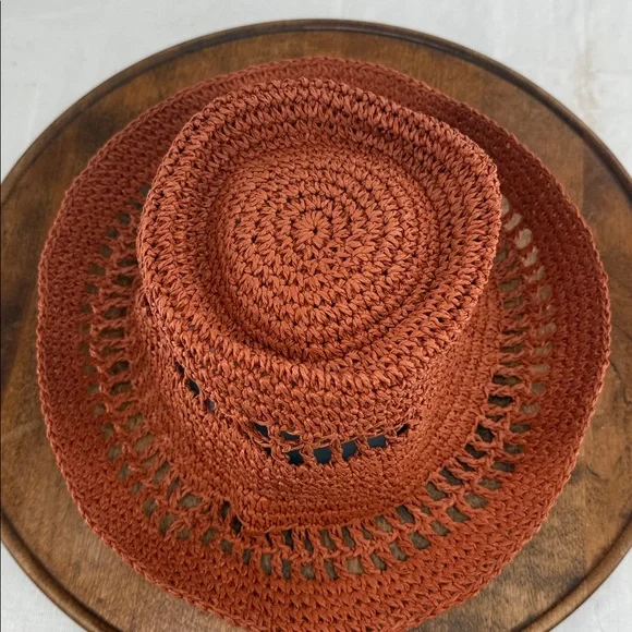 Madewell Hat Wm Small/Medium Paper Woven Sun Hat - Picture 2 of 9